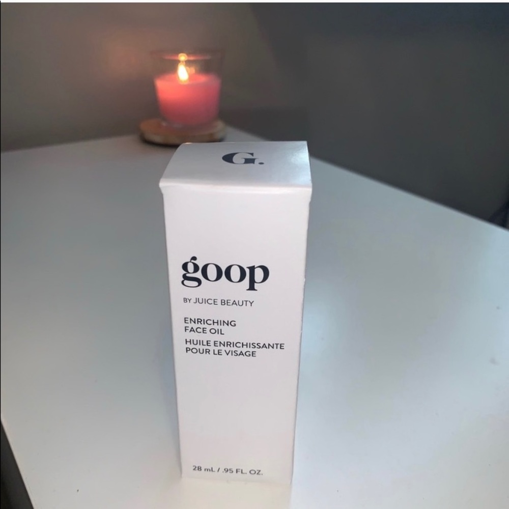 Goop enriching face oil.  Retail price $110